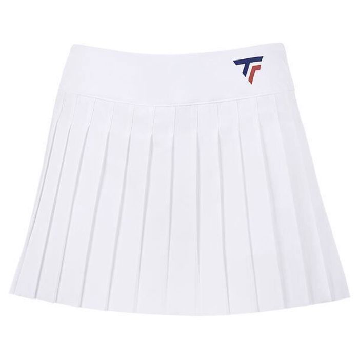 Jupe short fille Tecnifibre Team blanc 8 10 ans Cdiscount Sport