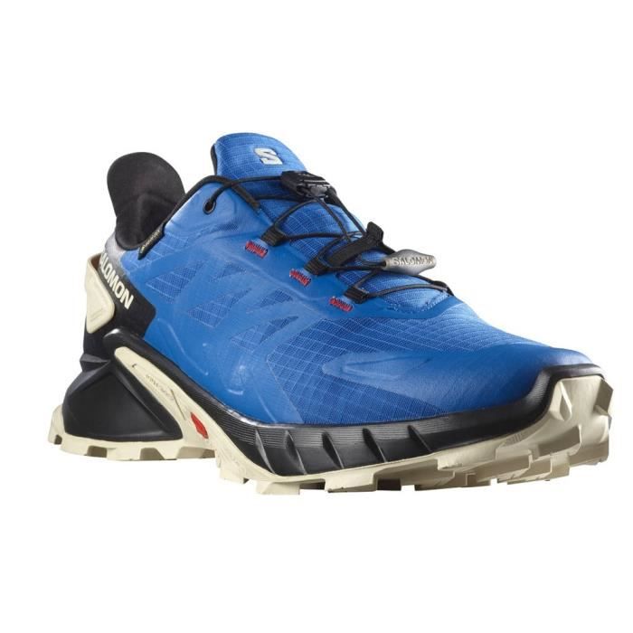 Chaussures de Running - SALOMON - Supercross 4 Gtx - Homme - Bleu