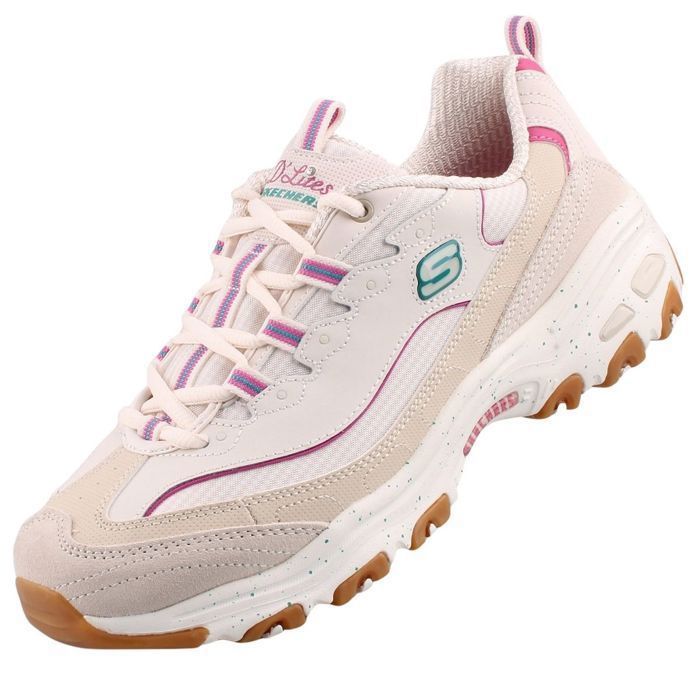 Skechers Baskets Skechers Femme Beige