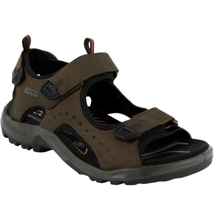 Sandales de sport pour homme ECCO Offroad Andes II avec bretelles reglables marron