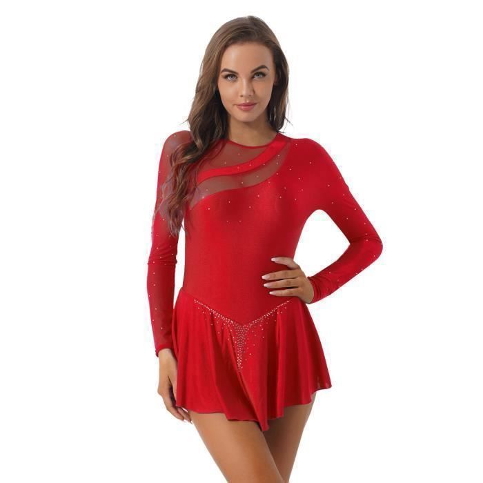 Robe patinage artistique femme hotsell
