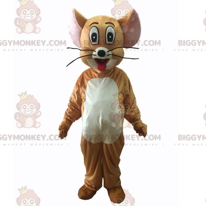 Déguisement de Jerry, souris du dessin animé Tom & Jerry. Mascotte personnalisable en ligne sur