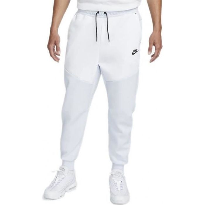 Pantalon de survêtement Nike TECH FLEECE - Blanc - Respirant