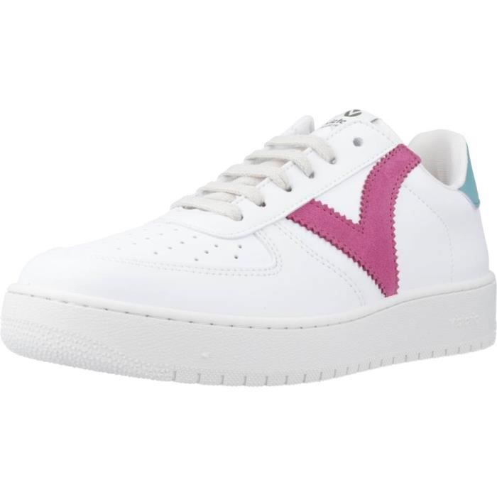 Victoria Basket Victoria 116030 Blanc - Femme - Adulte - Synthétique - VICTORIA - Plat - Lacets