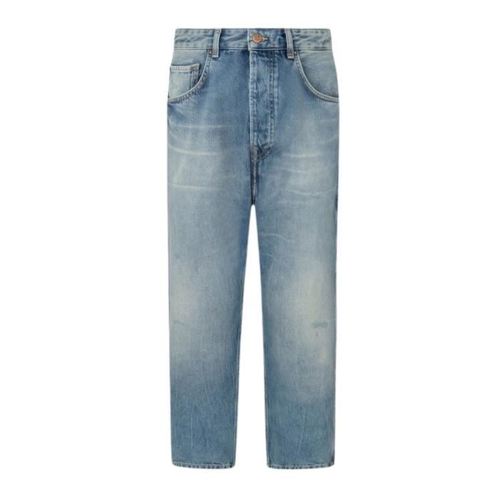 Pantalon Jeans Pepe Jeans Nils Bleu Homme Slim 5 Poches Fermeture Boutonnee et Zippee Bleu Cdiscount Pret a Porter