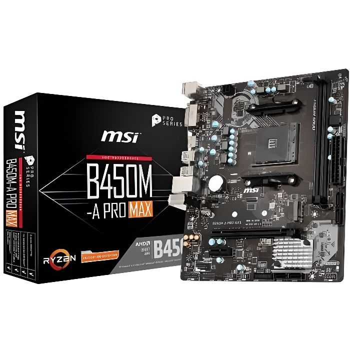 MSI B450M A PRO MAX
