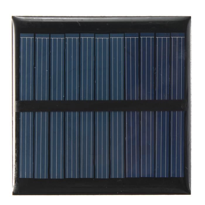 Mini Panneau Solaire 3W 6V – Chargeur DIY, Camping, Jardin, Projets Scientifiques, Pêche
