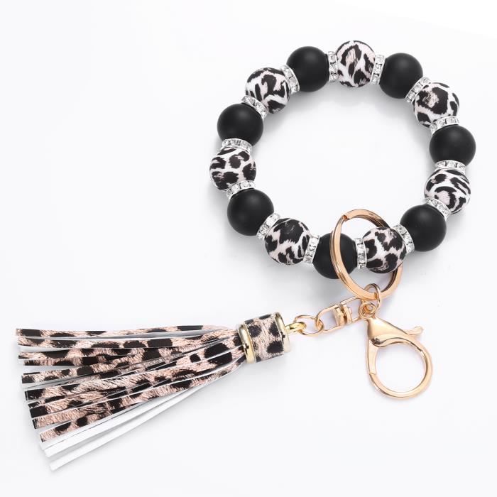 Porte-clés Tissu Multicolore Femme - Bracelet Calm Before Dawn - Neuf Avec Étiquette