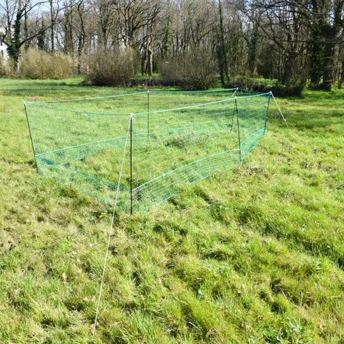 Meilleurs prix pour Filet Pour Poule Grande Hauteur Double Pointe 15m X 1,26m - Zen Farm