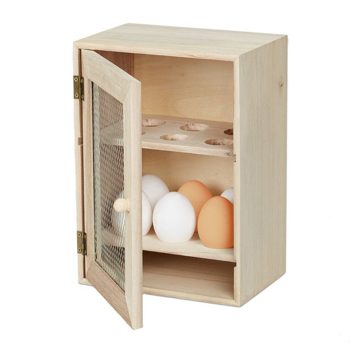 Armoire oeufs en bois 10027986126 Cdiscount Animalerie