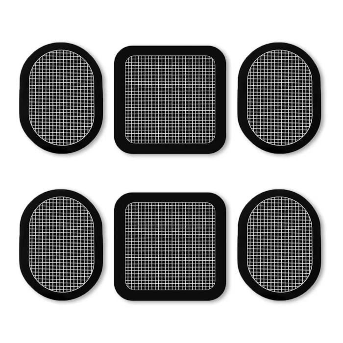 9 électrodes De Rechange Pour Ceinture Abdominale - Avec Gel Hydrophile, Lavables