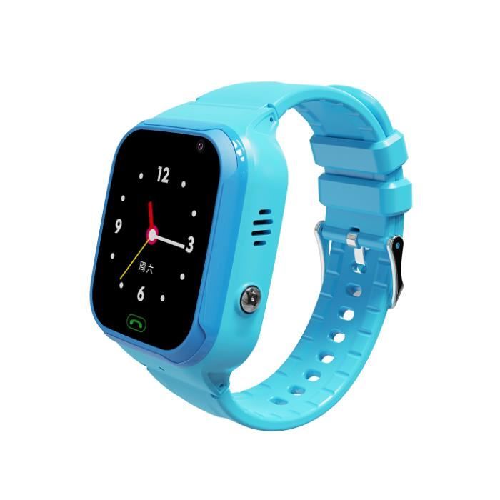 RUMOCOVO® Montre connectée avec carte Sim et GPS pour enfants 4G ...