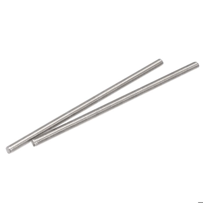 Lot De 5 Tiges Filetées M4 X 60 Mm En Acier Inoxydable 304 - Pas De Filetage 0.7 Mm - Pour Bricolage