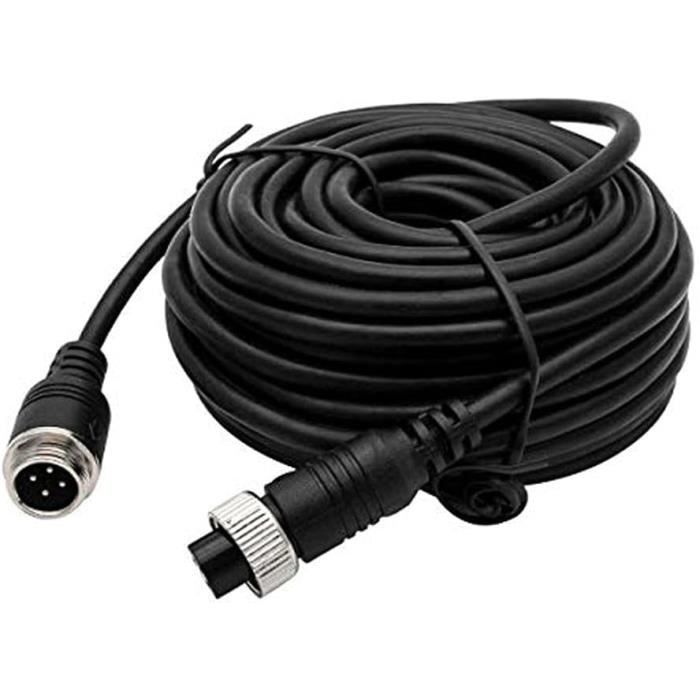 Câble D'extension De Caméra De Recul Pour De 2.5M 4 Broches Pour Camion