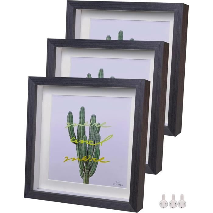 Frame Company Blackmore Range Cornice per Foto, Colore: Nero, 10 x 20,3 cm, plastica, Rustic Brown, A4 (11.75 x 8.25 Inches