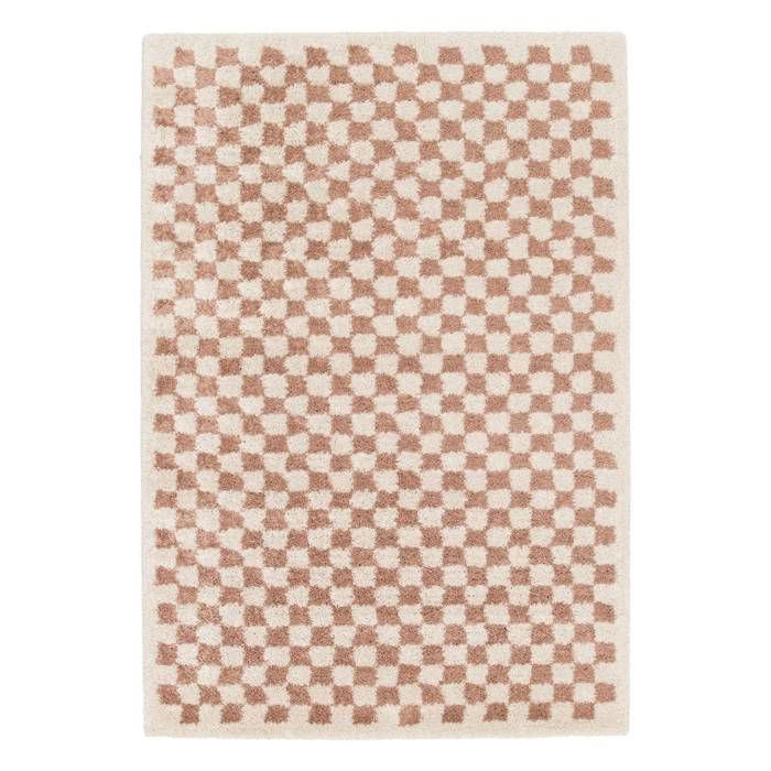 Tapis Shaggy Boho Crème - Poils Longs 30mm Avec Franges - Salon Ou Chambre - Neuf