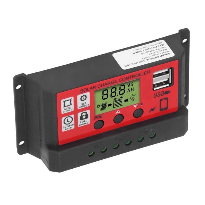 Tbest Solar Charge Controller, Solar Panel Controller Short Circuit ...