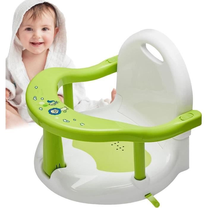 Siège De Bain Pour Bébé, Siège De Bain Pour Bébé, 4 Ventouses, Chaise De Douche De Baignoire