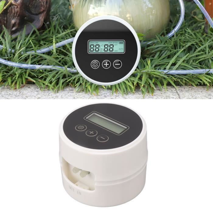 Programmateur Arrosage RAINPOINT 2 Sorties Laiton - Minuterie Jardin IP54 Débit 5-35L/min