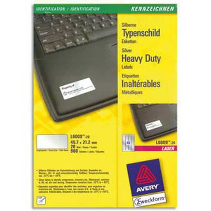 Lot 20 Étiquettes Autocollantes Transparentes 210x148mm A5 - Imprimante Laser Brillantes