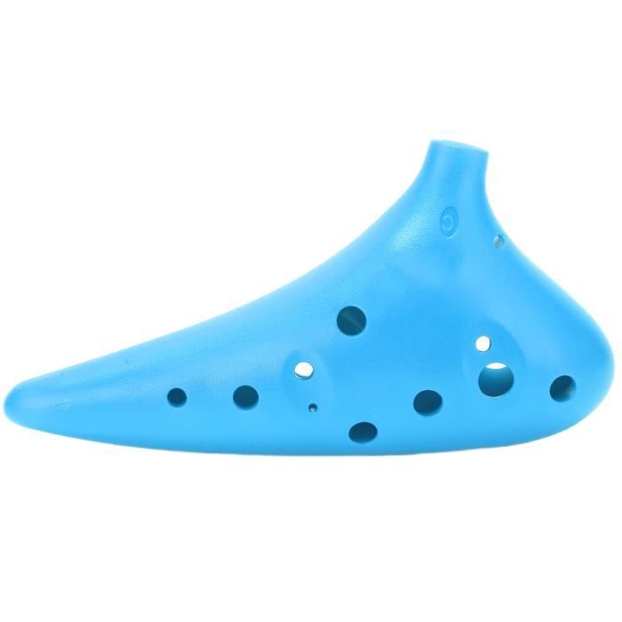 Vvikizy Ocarina clé C Ocarina Instrument de Musique ABS Clé C 12 Trous
