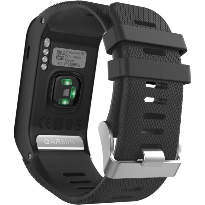 Bracelet Silicone Compatible Garmin Vivoactive 4S - 2 Bracelets, Ajustable, Plusieurs Coloris