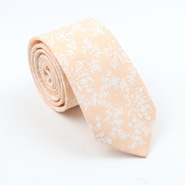 Cravate Élégante à Fleurs Pour Homme XUCZHAI – Coton, Style Décontracté, Idéale Pour Mariage Ou Bureau - 9