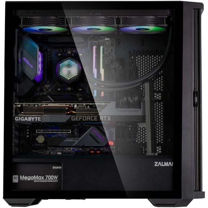 Boitier Moyen Tour E ATX Zalman Z10 avec panneau vitré