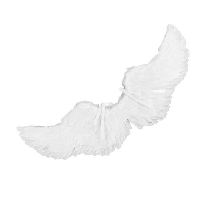 Ailes De Plumes Bleues Avec Sangles Élastiques – Cosplay, Fêtes & Photo | Modèle Léger Et Réglable - 11