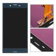 Ecran LCD et vitre tactile Pour Sony Xperia XZ F8331 F8332 5.2" Bleu + outil-1