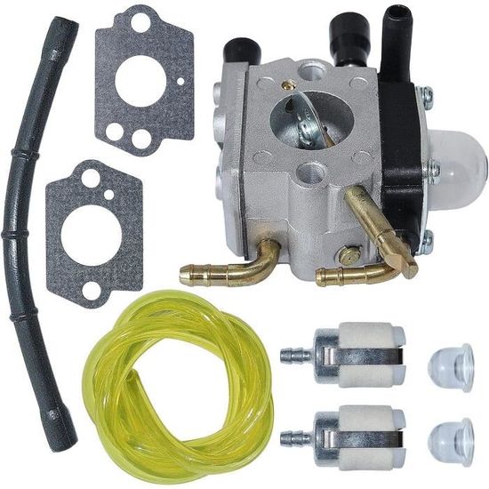 Kit Carburateur C1Q-S225 Pour Taille-haie HEDGE HS81/HS86 - Remplace 4237 120 0606, Avec Joints Et Ampoule - 7