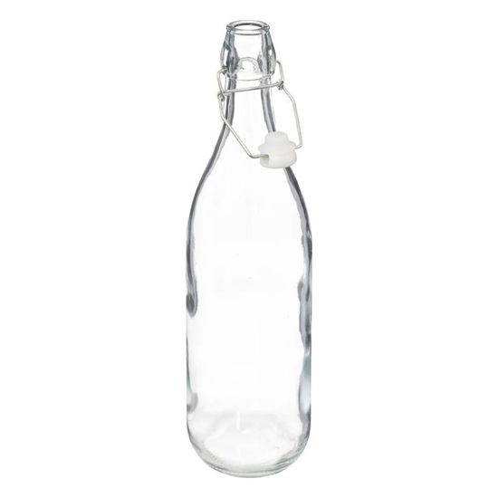 Bouteille Verre 2l Bouteille Verre 750ml Orion Avec Bouchon Mécanique - Carafe Limonade, Vin, Liqueur - Style Rétro Étanche Bouteille Limonade Verre 1l