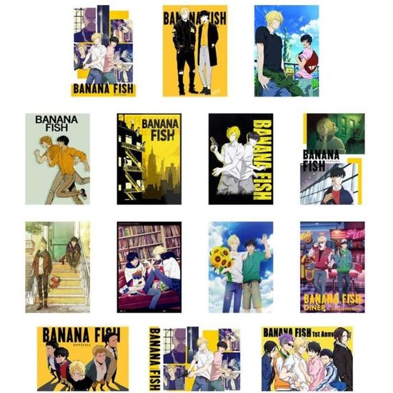 Poster Banana Fish 30 5 X 40 6 Cm En Papier Couch233d233coration D Int233rieurart Muralid233e Cadeau Pour Les Fans D Anime S 9918 Cdiscount Beaux Arts Et Loisirs Creatifs