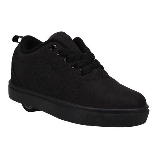 Heelys Pro 20 Basket Noir Lacets Mixte Enfant Black Cdiscount Chaussures