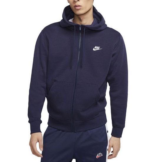 nike m nsw club hoodie fz bb
