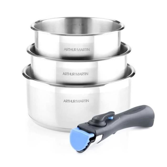 Pots Et Casseroles 12 Pièces Ensemble De 12 Pièces, Jeu De Batterie De Cuisine En Acier Inoxydable, Cuisinière à Induction être Appropriée