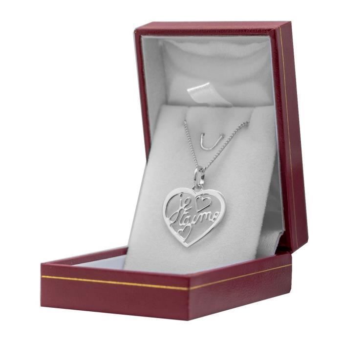 Pendentif Cœur En Argent 925 Avec Poinçons - 2 Cm, 6,10 G - Occasion