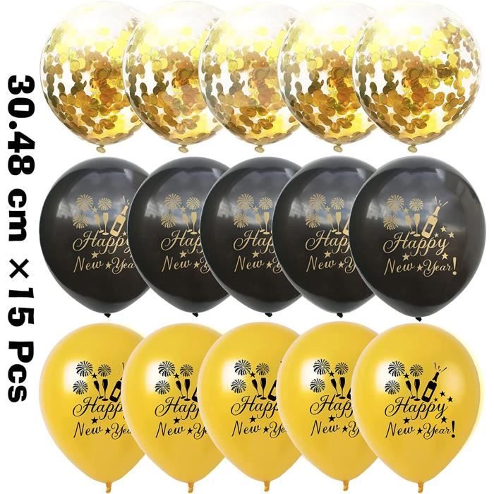 Décoration de salle ballon aluminium 2023 en doré or REF/BA3000