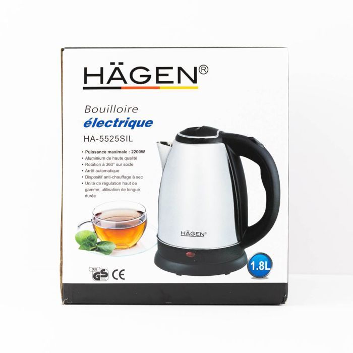 Bouilloire Électrique Sans Fil MPM MCZ-51 - 1.7L, 2200W, Inox, Panneau De Contrôle