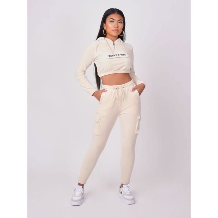 Jogging femme sales resserré en bas