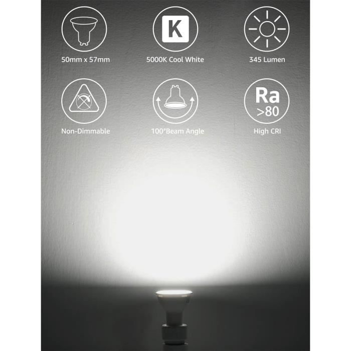 Spot LED Projecteur 31W PERFORMANCE IN LIGHTING – Blanc Froid 5000°K – IP65 – Neuf
