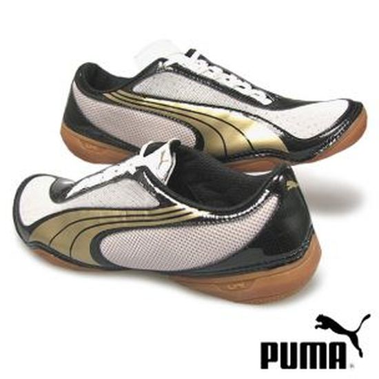 puma blanc et or