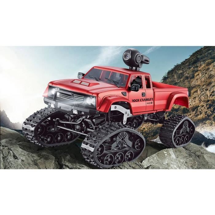 Voiture RC Amewi Pickup Truck FPV brushed 1 16 4WD Rouge Jouet