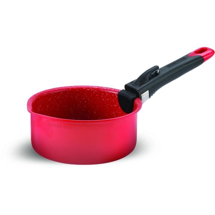 Batterie De Cuisine - ARTHUR MARTIN - AMR41 - Batterie De Cuisine 10 Pieces Tous Feux Dont Induction