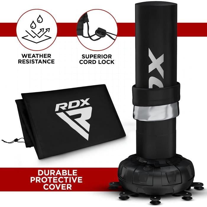 RDX Poire de Vitesse Boxe, Sac de Boxe, Cuir Speed Punching Ball, Plafond  Pivotant RotuleD'entraînement Karate Fitness Gym MMA Kickboxing Muay Thai  Arts Martiaux Doups de Pied Bag Adulte : : Sports