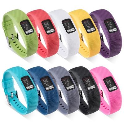 Bracelet en silicone pour Garmin VivoFit 4 Fitness Tracker grande