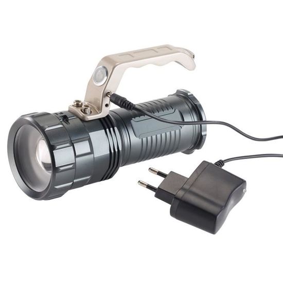 Torche Lampe de Poche LED USB Rechargeable Puissante 20000 Lumens Tactique Ultra Puissante Militaire Zoomable 3 Modes Eclairage pour Camping Randonn/ée Durgence
