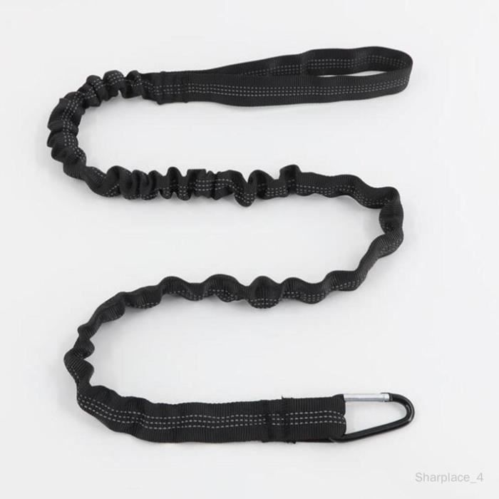 2 Cordes Sécurité Pagaie Kayak - Élastique 95-150cm - Tissu Oxford Résistant - Pour Canoë Et Surf