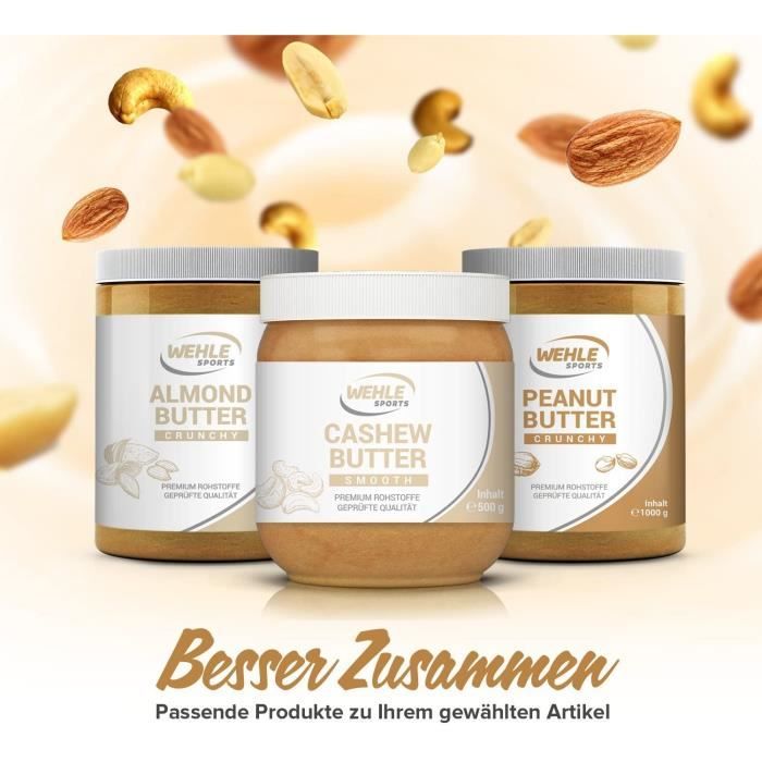 Beurre de cacahuète – beurre d'arachide sans sucre ni additifs