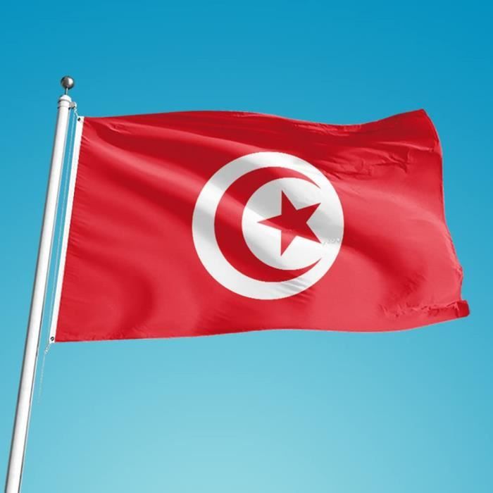 Drapeau Tunisie 200 x 300 cm